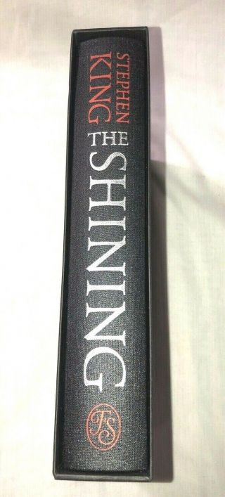 Folio Society 1st ED.  The Shining Signed Stephen King IllustratedPages 4