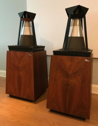 Ohm Model F Walsh Speakers (early Serial Numbers Designated As Model A Speakers)