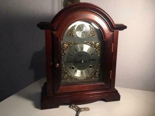 Vintage Waltham Tempus Fugit 31 Day Chime Pendulum Mantel Clock