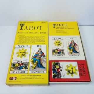 Vintage The (circa) 14th Century Deluxe Edition Tarot Fortune Telling Game 1970