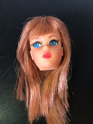 Vintage Titian Dramatic Living Barbie Doll Head