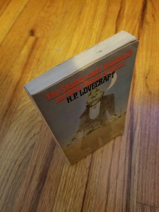 The Shadow over Innsmouth H.  P.  Lovecraft (1971,  1st ed) RARE PB HORROR 5