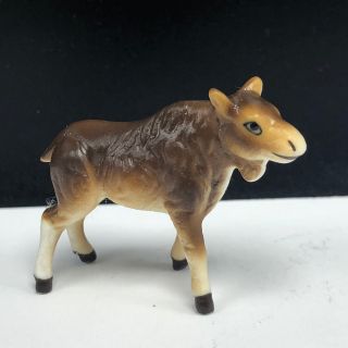 Fine Bone China Miniature Animal Figurine Vintage Japan Norwegian Moose Mountain