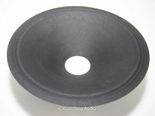 10 - 15 " Paper Speaker Cones & 6 Dust Caps For Altec 515 / 604 / 803