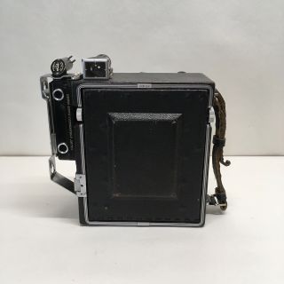 GRAFLEX SPEED GRAPHIC 4X5 Camera - Kodak Graphic Supermatic X - Case, 11