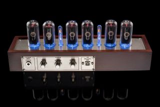 IN - 18 NIXIE tubes Clock Musical USB RGB Divergence Meter FAST 3 - 5 Days 4
