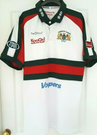 Kooga - Plymouth Albion Rfc - Vintage 2004 Home Rugby Jersey/shirt - Adult - Xl
