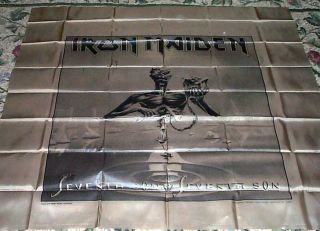 Iron Maiden 7th Son Huge Vintage Banner