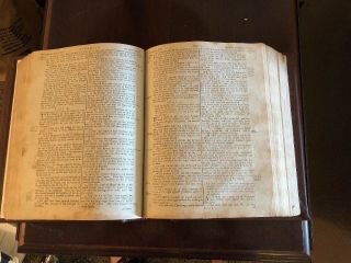 Restored 1791 Isaac Collins Bible,  First Addition 5