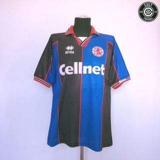 Middlesbrough Away Vintage Retro Football Shirt Jersey 1995/96 (xl) Juninho Era