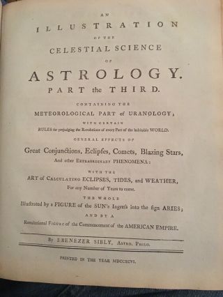 The And Complete Illustration of the Astrological and Occult Sciences 7