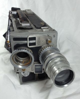 Cine Kodak Special Ii 16mm Movie Camera,  Lens Famous Owner John S.  Candelario