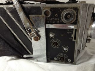 Cine Kodak special II 16mm movie camera,  Lens Famous Owner John S.  Candelario 4
