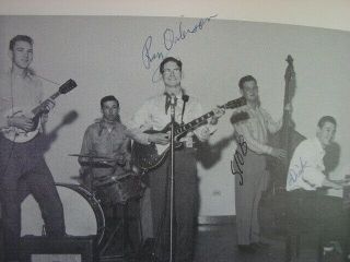 The Wildcat 1954 Yearbook Wink High School,  Wink Texas Roy Orbison SIGNED 11