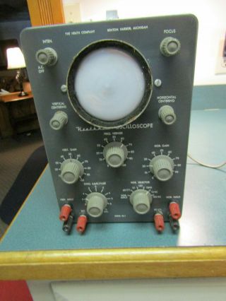 Vintage Heathkit Oscilloscope Model Ol - 1