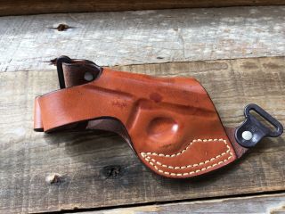 Vintage Jackass / Galco Leather Shoulder Holster Component For Walther Ppk
