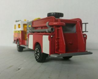 Vintage Majorette 3000 Fire Truck Engine 3033 1:47 Scale Diecast 4