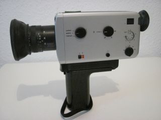 Braun Nizo 136 Xl - 8 Movie Camera & Case.  In
