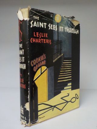 Leslie Charteris - The Saint Sees It Through - 1st Edition - 1947 (id:715)