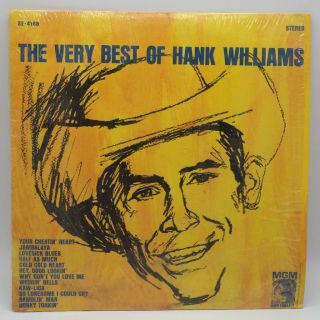 Vintage Hank Williams The Very Best Of Lp Vinyl Record Album Se4168