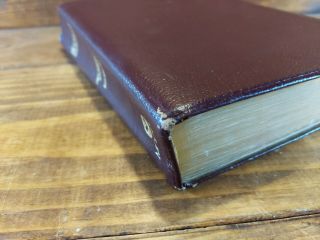 VTG Ryrie Study Bible American Standard Red Letter ED.  1978 Leather Bound 3
