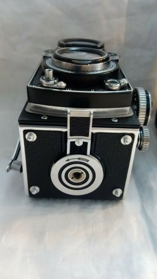 Rolleiflex DBP DBGM Camera Planar 1:3.  5 75mm Heidosmat 1:2.  8 No 1740563 10