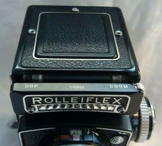Rolleiflex DBP DBGM Camera Planar 1:3.  5 75mm Heidosmat 1:2.  8 No 1740563 4