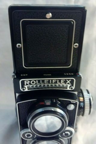Rolleiflex DBP DBGM Camera Planar 1:3.  5 75mm Heidosmat 1:2.  8 No 1740563 8