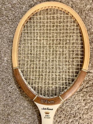 Vintage Wilson JACK KRAMER Pro Staff Tennis Racquet Racket 4 5/8 Grip 3