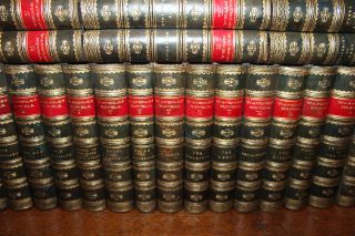 1871 The Waverley Novels Sir Walter SCOTT Centenary Edition 25 Volumes Leather 3