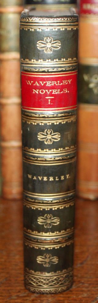 1871 The Waverley Novels Sir Walter SCOTT Centenary Edition 25 Volumes Leather 9