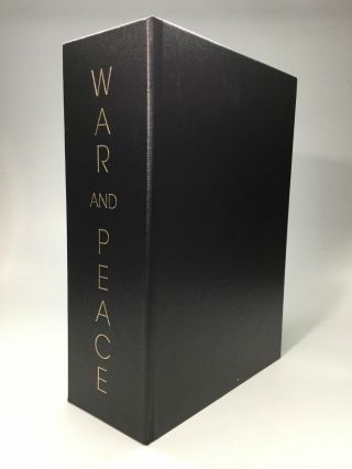 Leo Tolstoy / Folio Society War And Peace Translated And With An Introduction