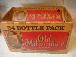 Vintage Old Milwaukee Beer 24 - bottle pack box 2