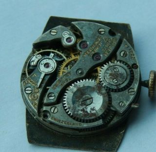 Vintage Gruen Guild Hand Wind Mechanic Watch Movement 2