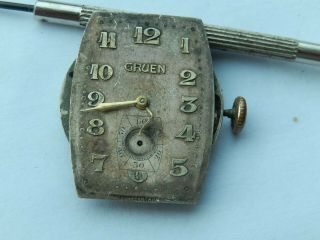 Vintage Gruen Guild Hand Wind Mechanic Watch Movement 4