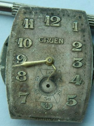 Vintage Gruen Guild Hand Wind Mechanic Watch Movement 5