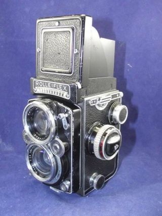 Rolleiflex 2.  8e Carl Zeiss Planar 80mm Tlr 6x6 Camera - 1957 - Read