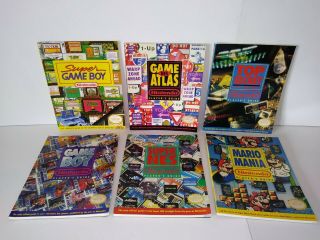 Vintage Nintendo Video Game Strategy/cheats Player Guides Nes,  Snes,  Game Boy