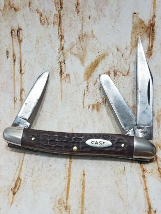 Vintage Usa Case Xx 1977 Stockman Pocket Knife
