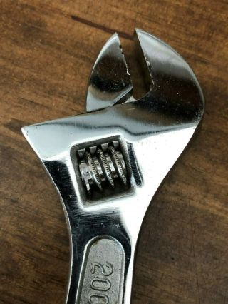 Vintage Craftsman 8 inch Adjustable Wrench Part 44603 2