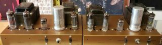 (2) Heathkit Ua - 1 Mono Block Tube Amplifiers - - - Old Stock Tubes