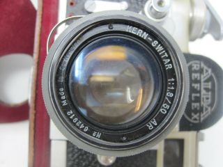 Camera Alpa Reflex Mod 6 b Lens Kern Switar 1.  8/50mm w/ case Bobby Lee Gossen 4