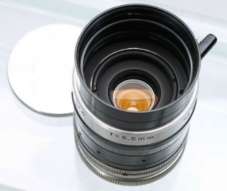 Bolex Kern - Paillard Switar 5.  5mm F/1.  6 Rx Lens For H8