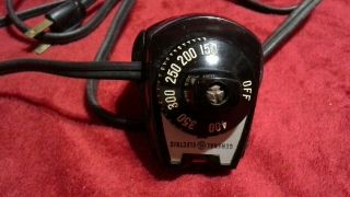 Vintage Bpi Brown General Electric Heat Control Temperature Adapter Cord