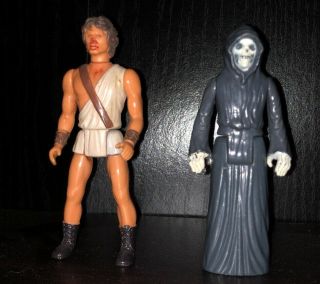 Vintage Mattel Clash Of The Titans Charon And Perseus Figures