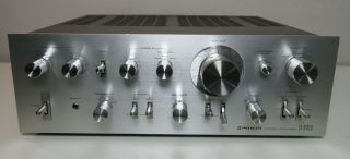 PIONEER SA - 8500II INTEGRATED STEREO AMPLIFIER SERVICED PERFECT W/ LED,  BOX 2