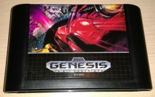 Outrun 2019 Racing Sega Genesis Vintage Classic Retro Game Cartridge
