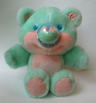 Guppy Dolphin Nosy Bears Plush Doll Playskool Vintage 1987