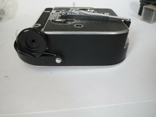 PAILLARD BOLEX H16 Reflex 16mm film camera Kern Paillard 25mm lens,  accessories 8