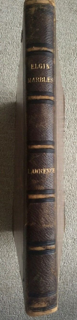Elgin Marbles By Richard Lawrence 1st Edition 1818 10